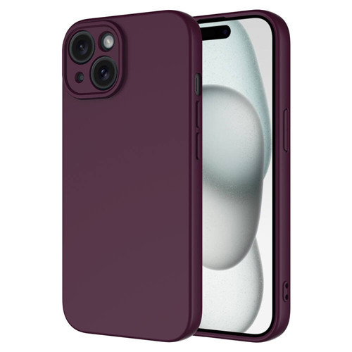 iPhone 15 Plus Kılıf Mara Lansman Kılıf - Koyu Mor