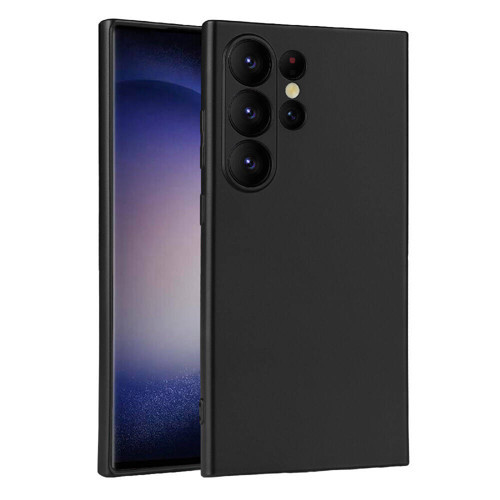 Galaxy S24 Ultra Kılıf Premier Silikon Kılıf - Siyah