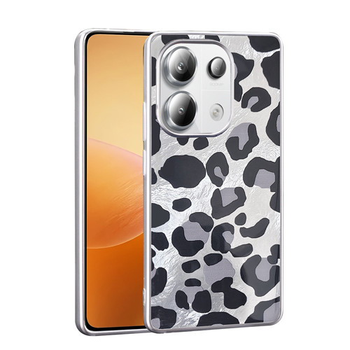 Xiaomi Redmi Note 13 Pro 4G Kılıf Desenli Mep Kılıf - Gri Leopar