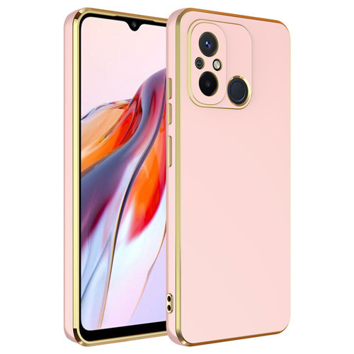Xiaomi Redmi 12C Kılıf Bark Kılıf - Rose Gold