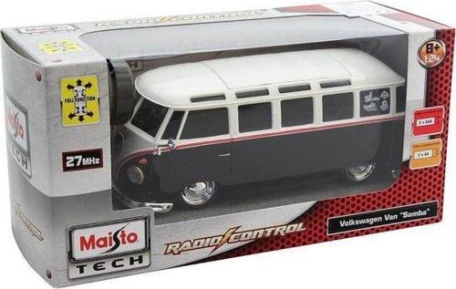 Tech Volkswagen Van Samba 1:24 Uzaktan Kumandalı Araba Siyah