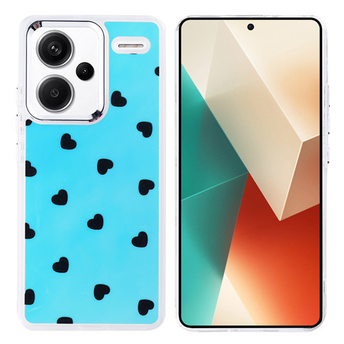 Xiaomi Redmi Note 13 Pro Plus 5G Kılıf Airbag Tasarımlı Hadra Kılıf - Kalp