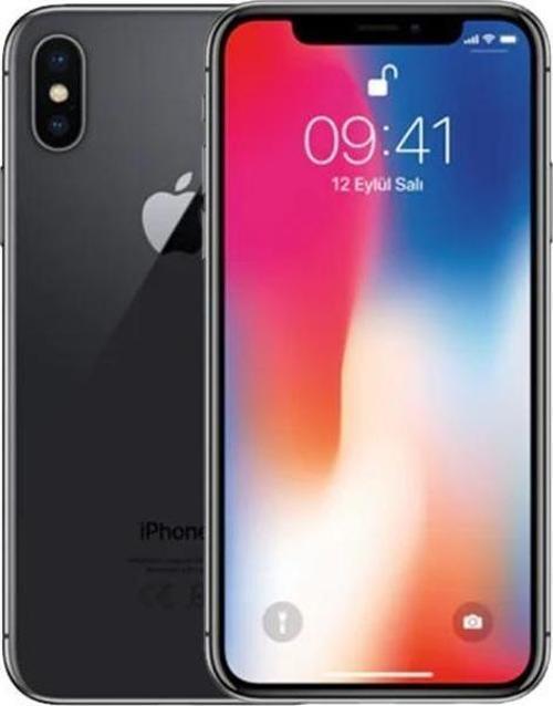 iPhone X Space Gray 256GB Yenilenmiş B Kalite (12 Ay Garantili)