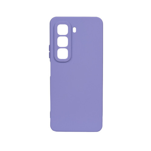 İnfinix Hot 50 5G Kılıf Biye Silikon - Lila