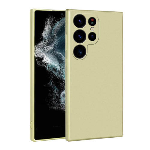 Galaxy S23 Ultra Kılıf Premier Silikon Kılıf - Gold