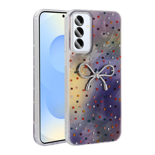 Galaxy S25 Plus Kılıf Kamera Korumalı Figürlü Ponti Silikon Kılıf - Lila