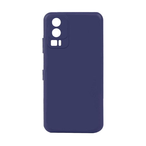 General Mobile 23 Kılıf Biye Silikon - Lacivert