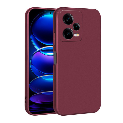 Xiaomi Redmi Note 12 Pro 5G Kılıf Premier Silikon Kılıf - Mürdüm