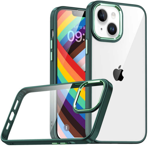 iPhone 14 Plus Kılıf Flora Kılıf - Yeşil