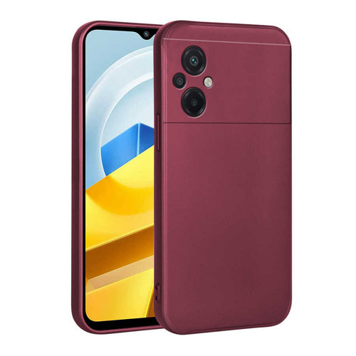 Xiaomi Poco M5 Kılıf Premier Silikon Kılıf - Mürdüm