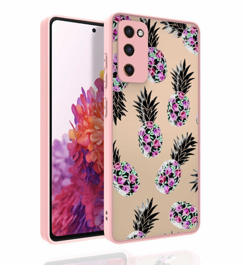 Galaxy S20 FE Kılıf Desenli Kamera Korumalı Parlak Nora Kılıf - NO1