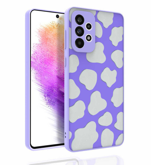 Galaxy A73 Kılıf Desenli Kamera Korumalı Parlak Nora Kılıf - NO6