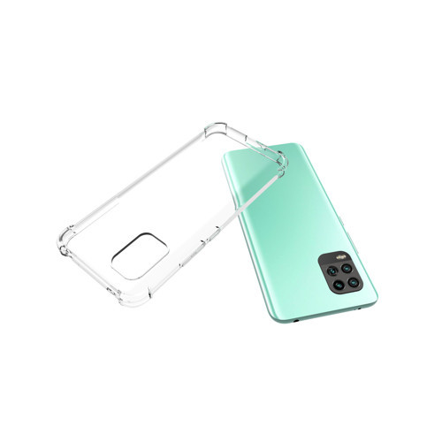 Xiaomi Mi 10 Lite Kılıf Nitro Anti Shock Silikon - Renksiz