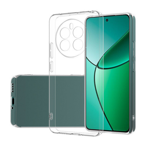 Realme 12 4G Kılıf Süper Silikon Kılıf - Şeffaf