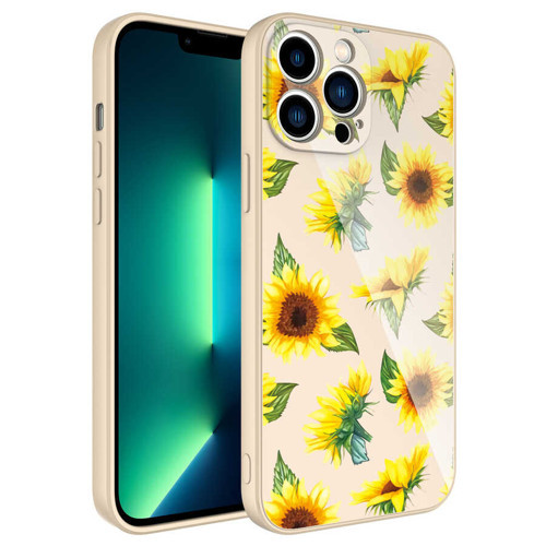 iPhone 12 Pro Kılıf Kamera Korumalı Desenli Sert Silikon Epoksi Kılıf - NO2