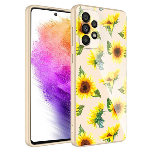Galaxy A23 Kılıf Kamera Korumalı Desenli Sert Silikon Epoksi Kılıf - NO2