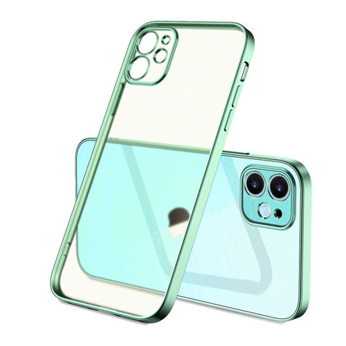 iPhone 11 Kılıf Mat Gbox Kılıf - Yeşil