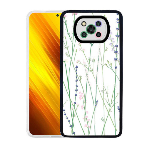 Xiaomi Poco X3 Kılıf M-Fit Desenli Kılıf - Flower No4