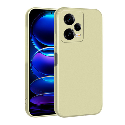 Xiaomi Redmi Note 12 Pro 5G Kılıf Premier Silikon Kılıf - Gold