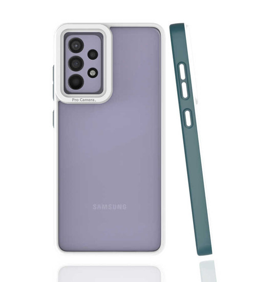 Galaxy A52 Kılıf Mima Kılıf - Koyu Yeşil