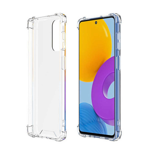 Galaxy M52 Kılıf Nitro Anti Shock Silikon - Renksiz