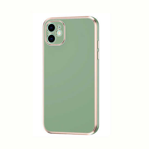 iPhone 12 Kılıf Bark Kılıf - Açık Yeşil