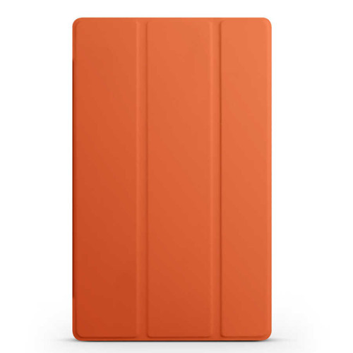 Lenovo M10 TB-X306F Gen.2 Smart Cover Standlı 1-1 Kılıf - Turuncu