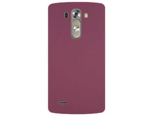 LG G3 Kılıf Premier Silikon Kılıf - Mürdüm