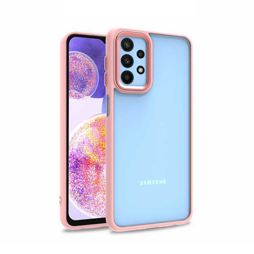 Galaxy A23 Kılıf Flora Kılıf - Rose Gold