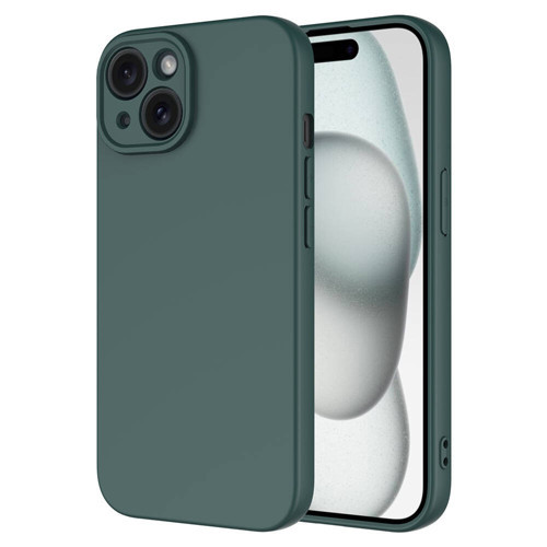 iPhone 15 Plus Kılıf Mara Lansman Kılıf - Koyu Yeşil
