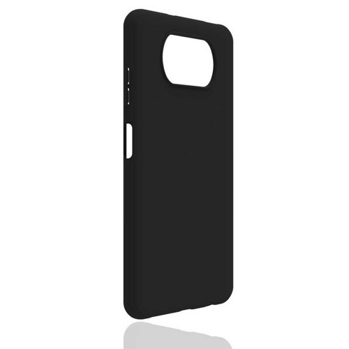 Xiaomi Poco X3 Kılıf Biye Silikon - Siyah