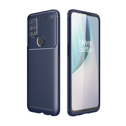 One Plus Nord N10 5G Kılıf Negro Silikon Kılıf - Lacivert