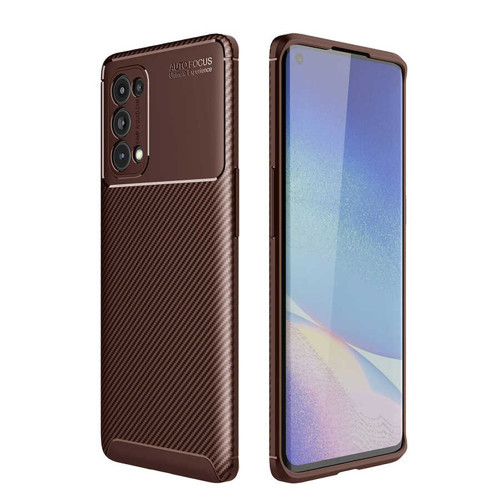 Oppo Reno 5 5G Kılıf Negro Silikon Kılıf - Kahverengi