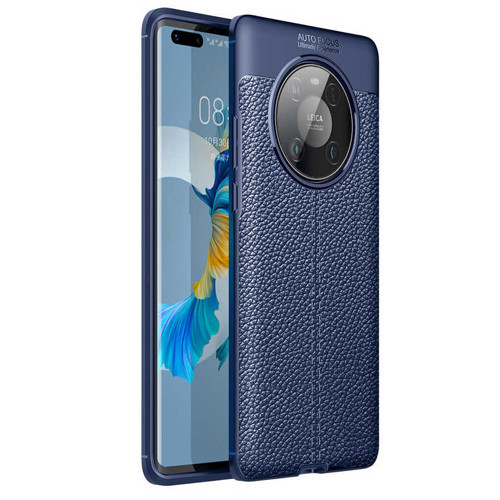 Huawei Mate 40 Pro Kılıf Niss Silikon Kılıf - Lacivert