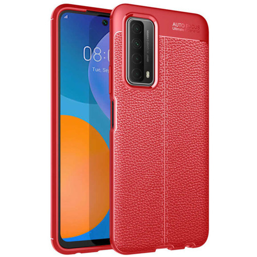 Huawei P Smart 2021 Kılıf Niss Silikon Kılıf - Kırmızı