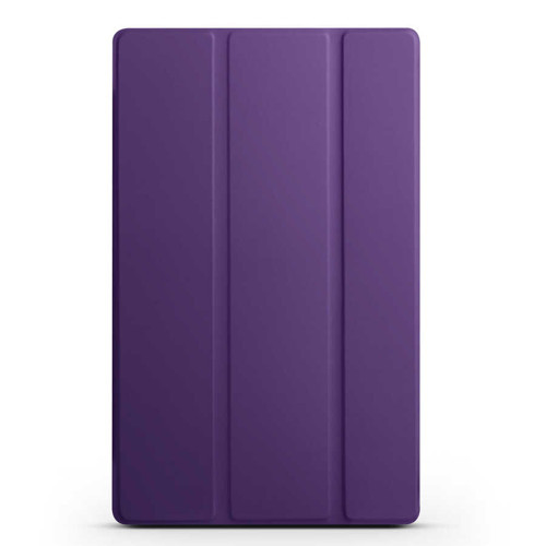 Lenovo M10 TB-X306F Gen.2 Smart Cover Standlı 1-1 Kılıf - Mor