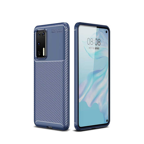 Huawei P40 Kılıf Negro Silikon Kılıf - Lacivert