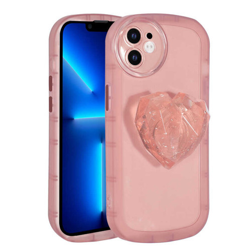 iPhone 11 Kılıf Kamera Korumalı Pop Soketli Renkli Ofro Kılıf - Pembe