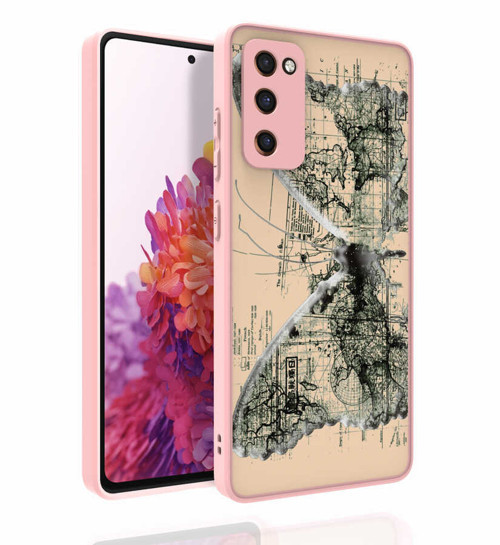 Galaxy S20 FE Kılıf Desenli Kamera Korumalı Parlak Nora Kılıf - NO4
