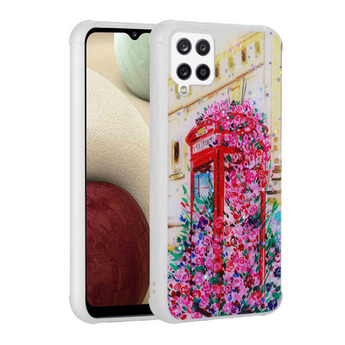 Galaxy M33 Kılıf Simli Desenli Kamera Korumalı Parlak Popy Kılıf - Kulübe