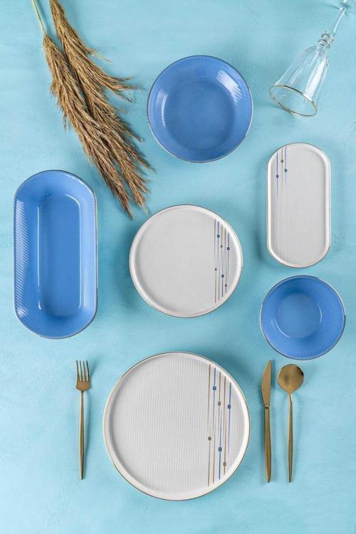 Sapphire 27 Parça 6 Kişilik Yemek Takımı SR-05127