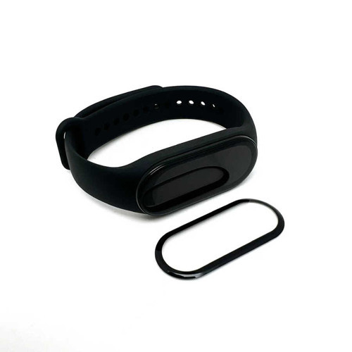 Xiaomi Mi Band 7 PMMA Pet Saat Ekran Koruyucu - Siyah