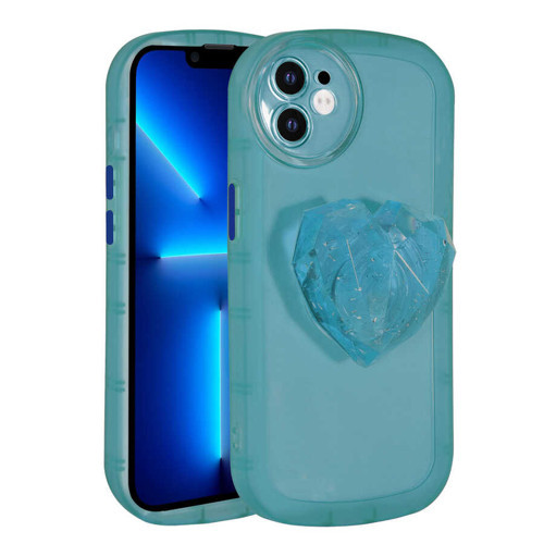 iPhone 11 Kılıf Kamera Korumalı Pop Soketli Renkli Ofro Kılıf - Mavi