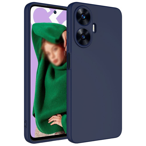 Realme C55 Kılıf Mara Lansman Kılıf - Lacivert