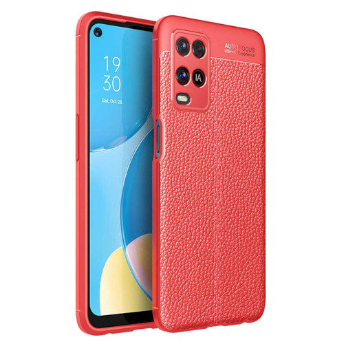 Oppo A54 4G Kılıf Niss Silikon Kılıf - Kırmızı