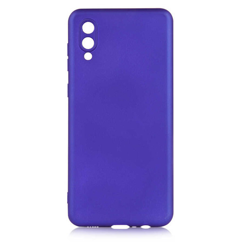 Galaxy A02 Kılıf Premier Silikon Kılıf - Saks Mavi