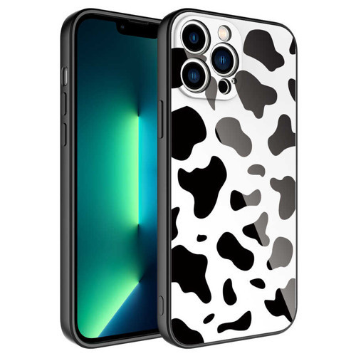 iPhone 13 Pro Kılıf Kamera Korumalı Desenli Sert Silikon Epoksi Kılıf - NO7
