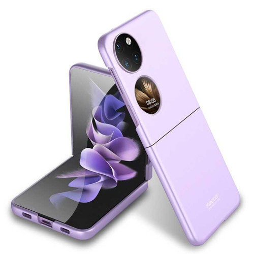 Huawei P50 Pocket Kılıf Sert Kıpta Kılıf - Lila