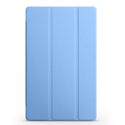 Lenovo M10 TB-X306F Gen.2 Smart Cover Standlı 1-1 Kılıf - Mavi