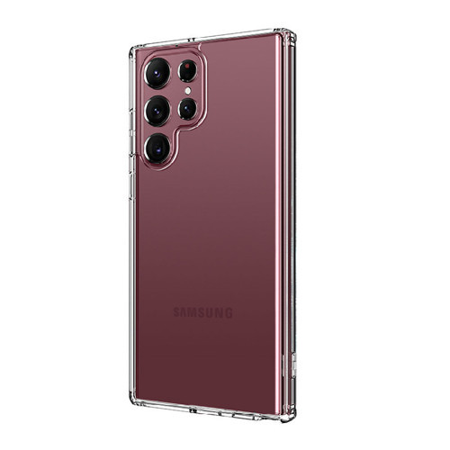 Galaxy S23 Ultra Kılıf 2mm Anti Shock Silikon - Renksiz